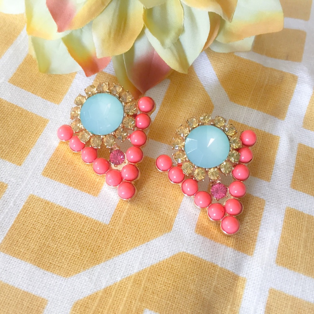 Colorful Boho Post Earrings